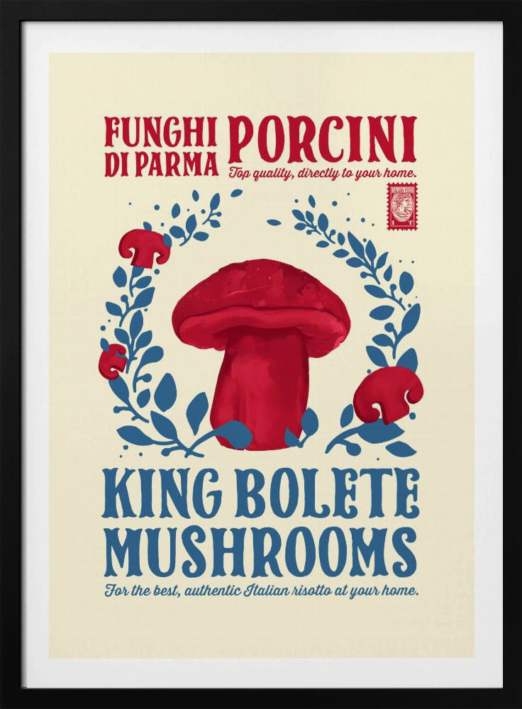 Porcini keukenprint | Poster