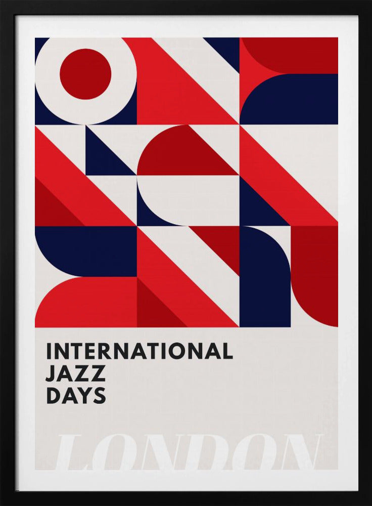 Jazzdagen Londen | Poster