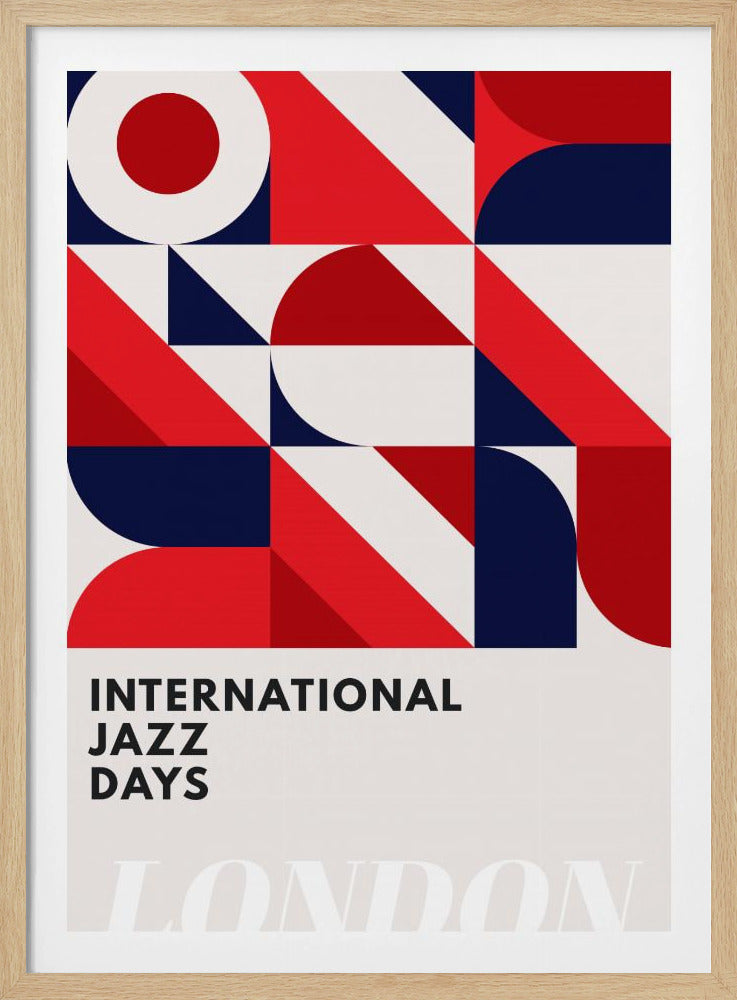 Jazzdagen Londen | Poster