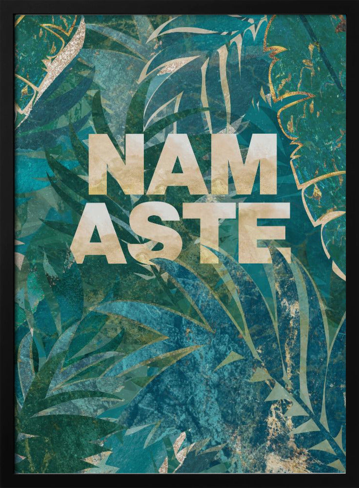 Namaste typografie | Poster