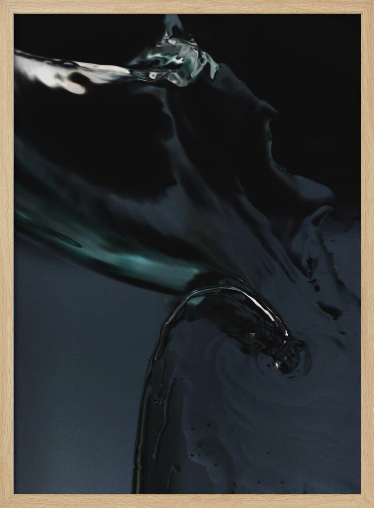 Vloeibare elegantie | Poster