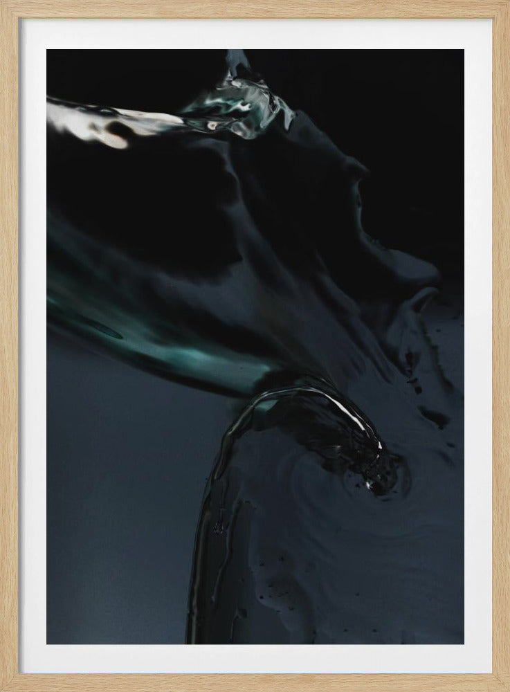 Vloeibare elegantie | Poster
