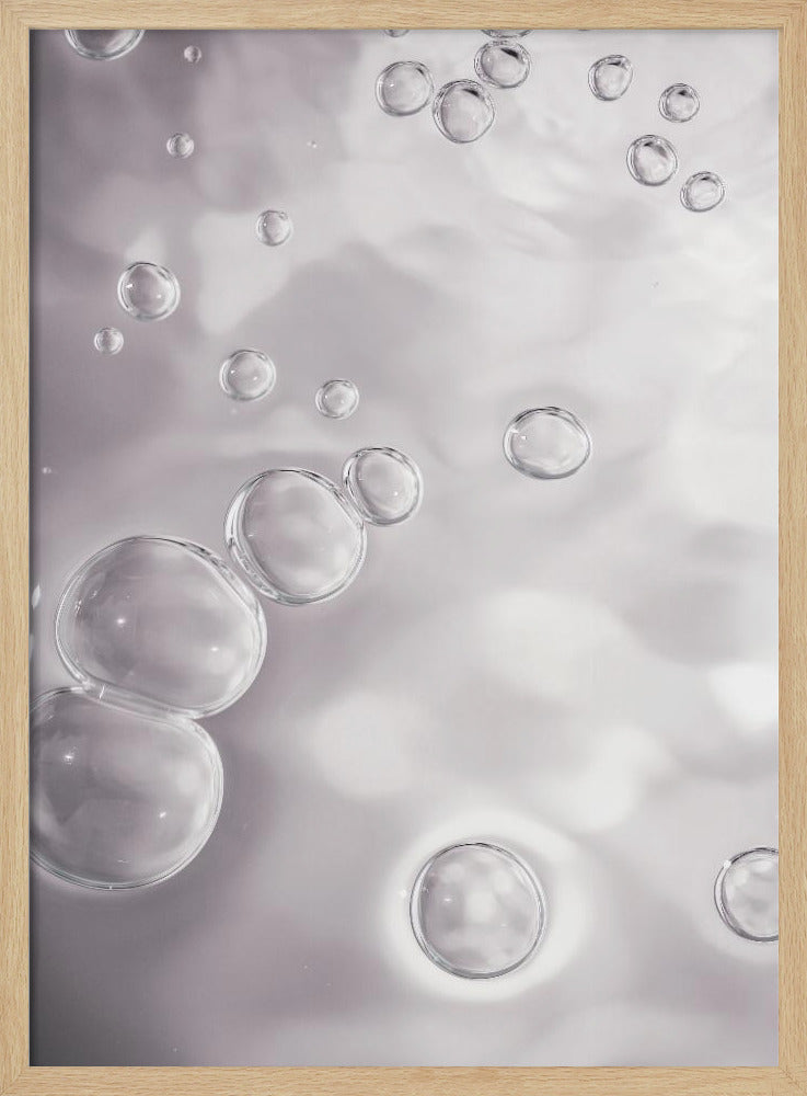 Etherische bubbels | Poster