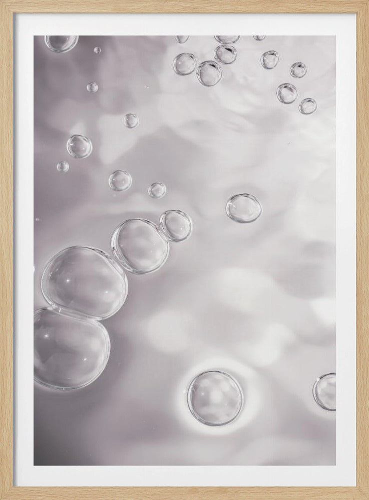 Etherische bubbels | Poster