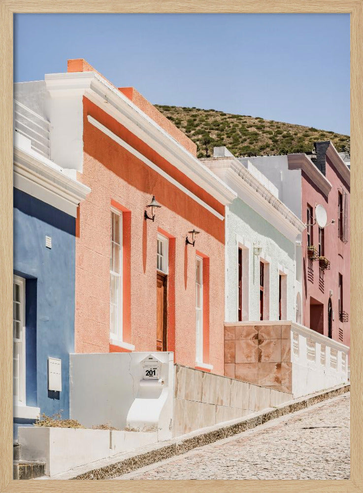 Colorful Street Row | Poster