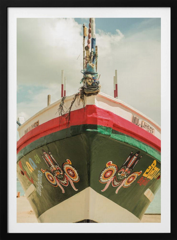 Levendige scheepsgevel | Poster