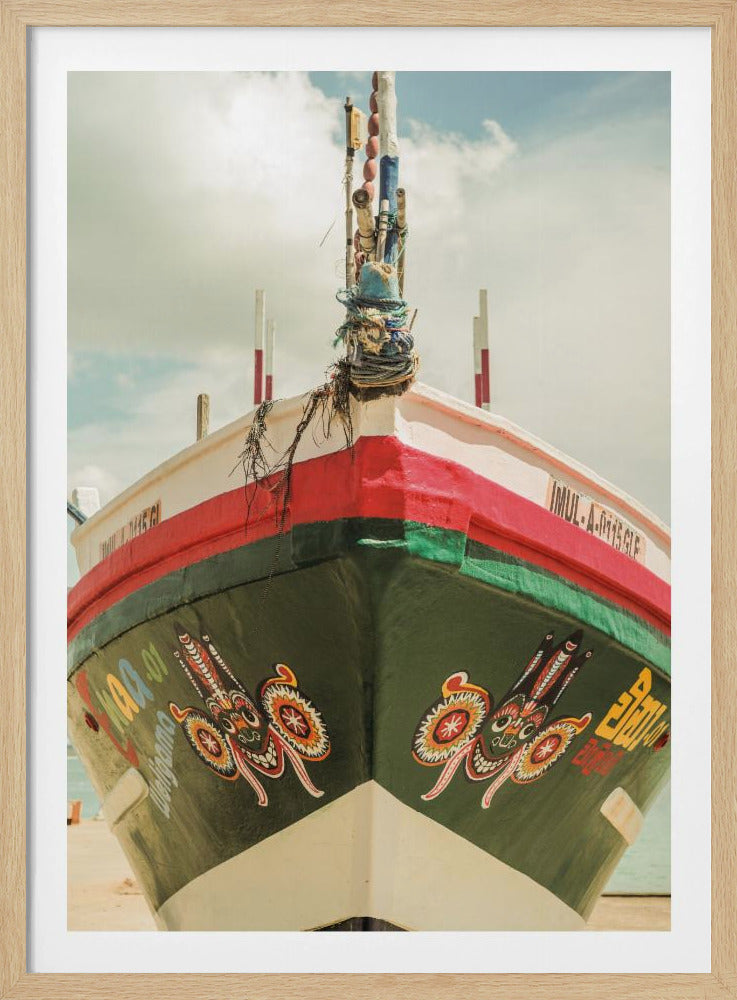 Levendige scheepsgevel | Poster
