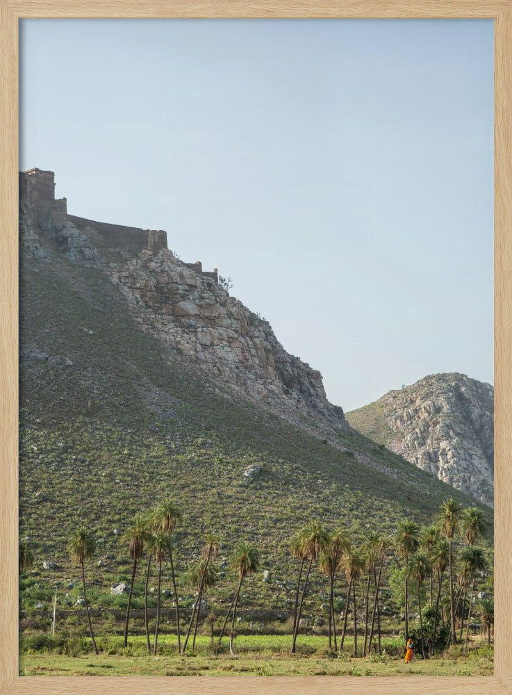 Majestueuze heuvelvesting | Poster