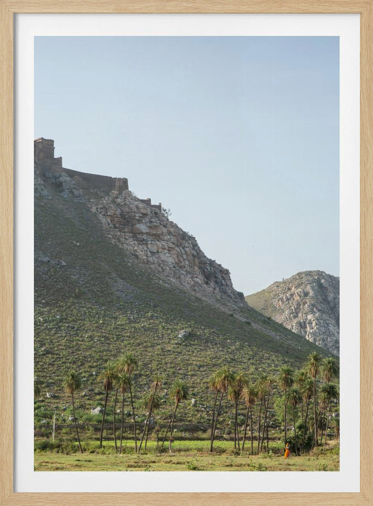 Majestueuze heuvelvesting | Poster