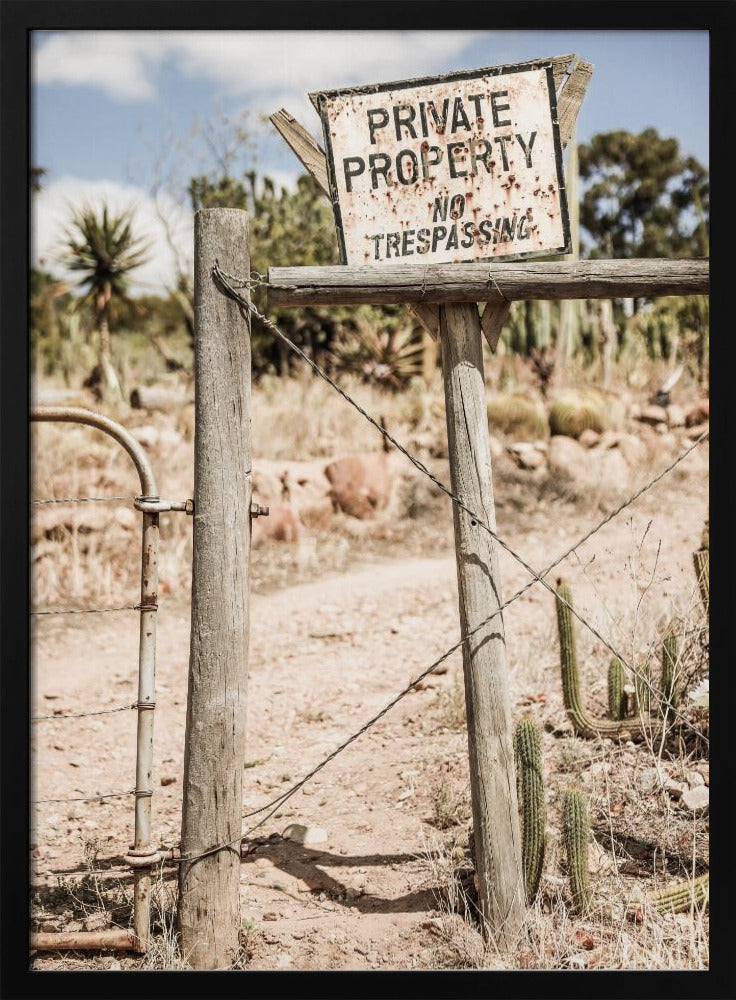 Verboden pad | Poster