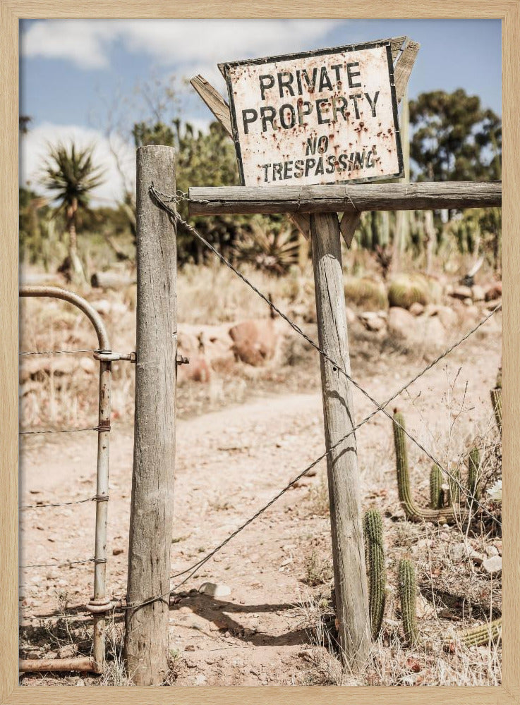 Verboden pad | Poster