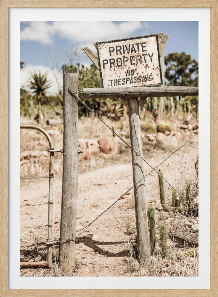 Verboden pad | Poster