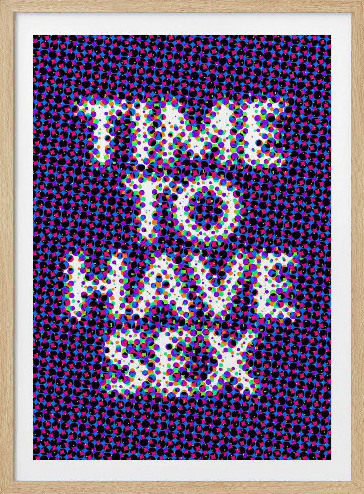 Psychedelische boodschap | Poster