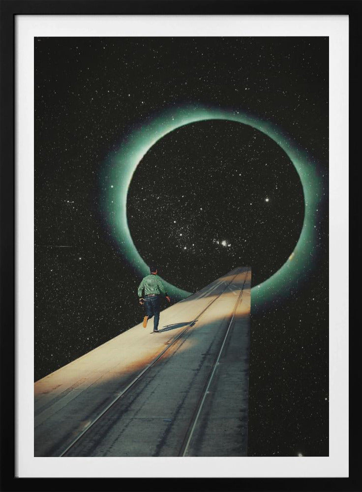 Ontsnappen in de leegte | Poster