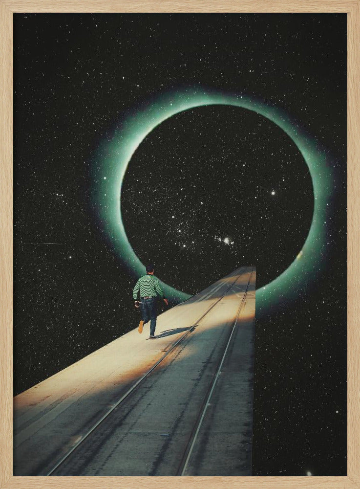 Ontsnappen in de leegte | Poster