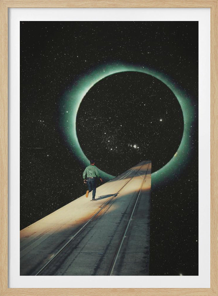 Ontsnappen in de leegte | Poster