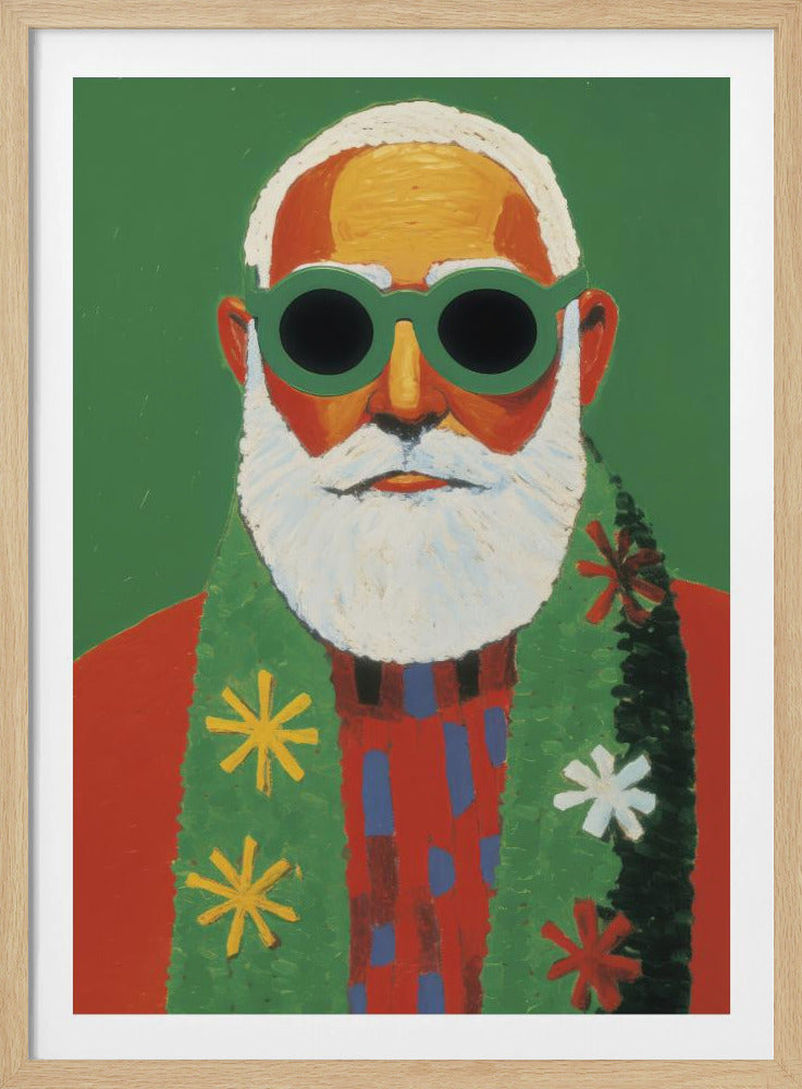 Zonnige Kerstman-stijl | Poster