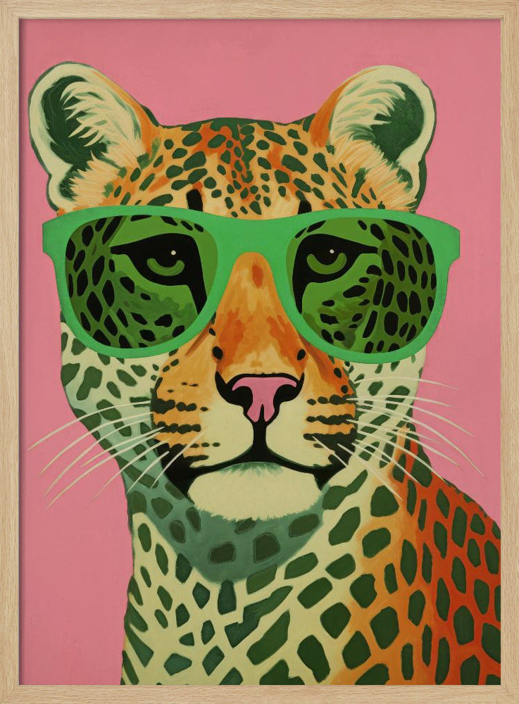 Cool kattenportret | Poster