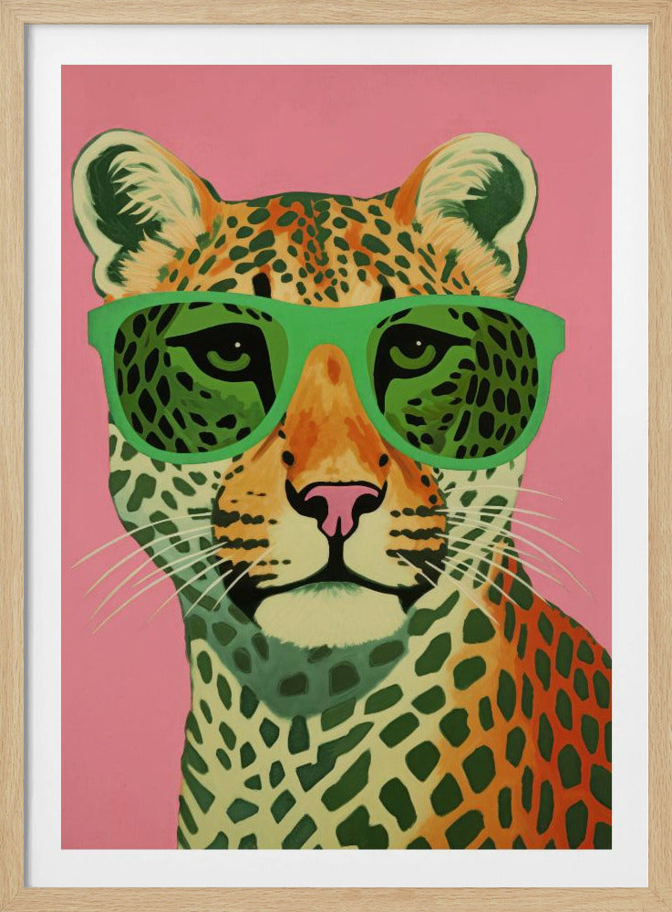 Cool kattenportret | Poster