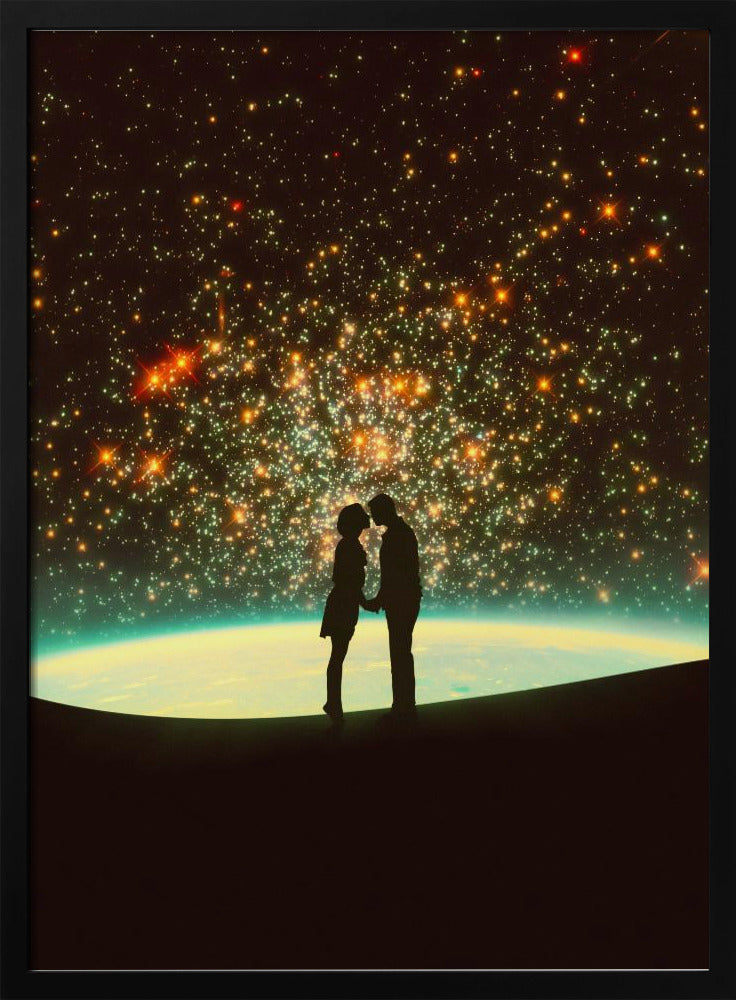 Een kosmische kus | Poster