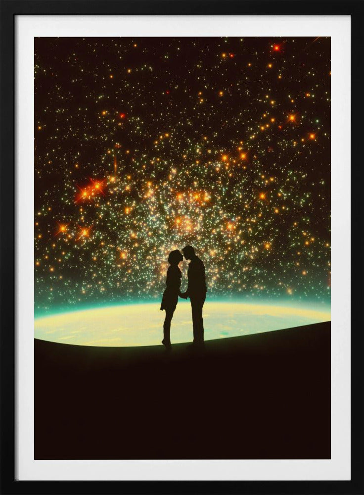 Een kosmische kus | Poster