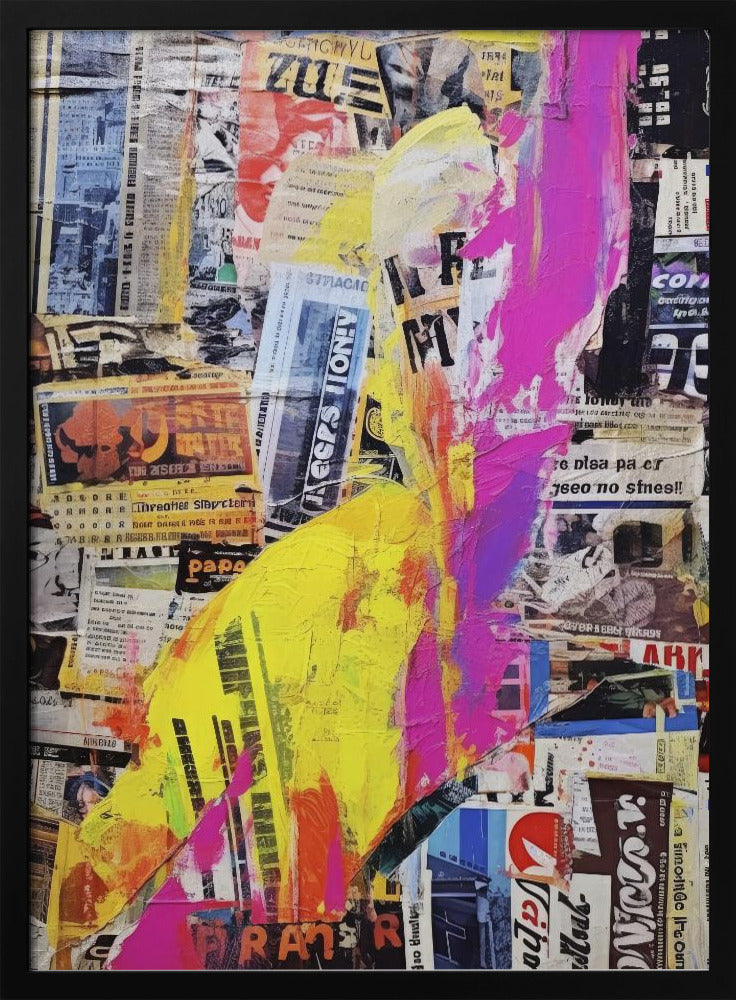 Vivid Urban Layers | Poster