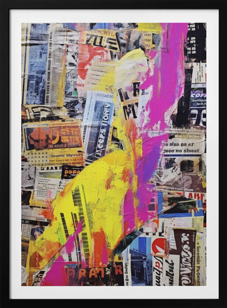 Vivid Urban Layers | Poster