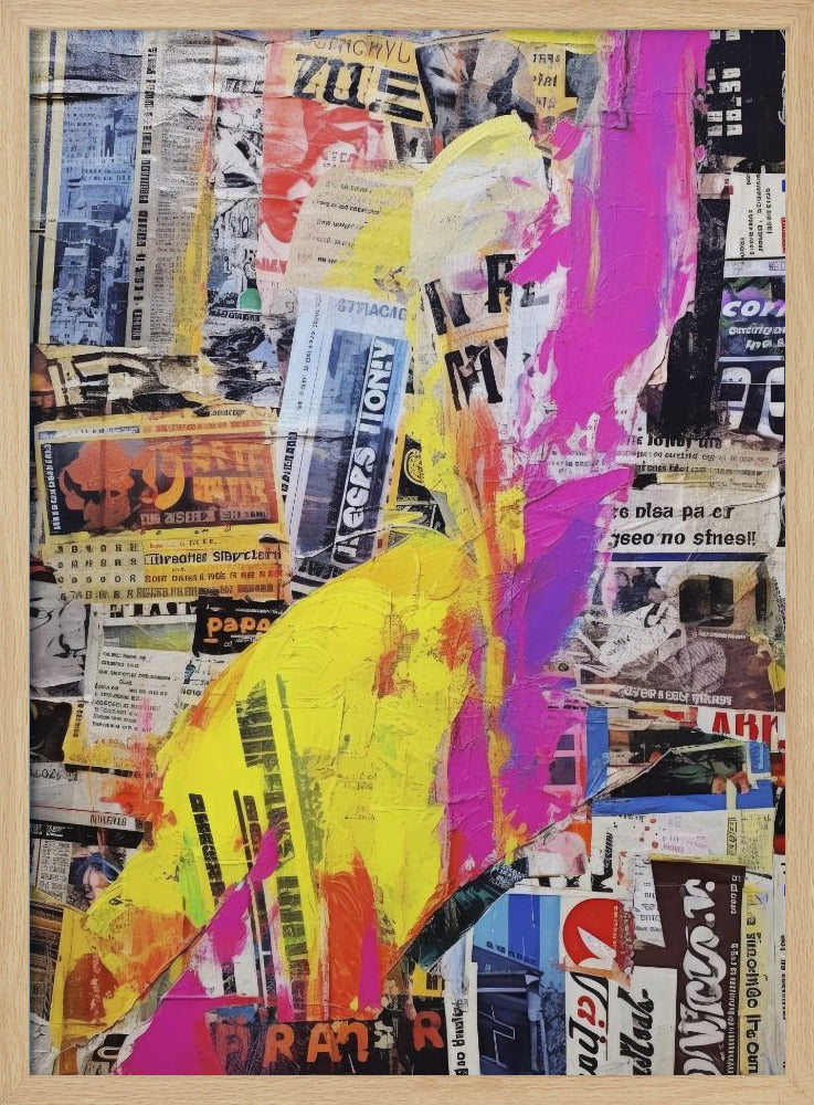 Vivid Urban Layers | Poster