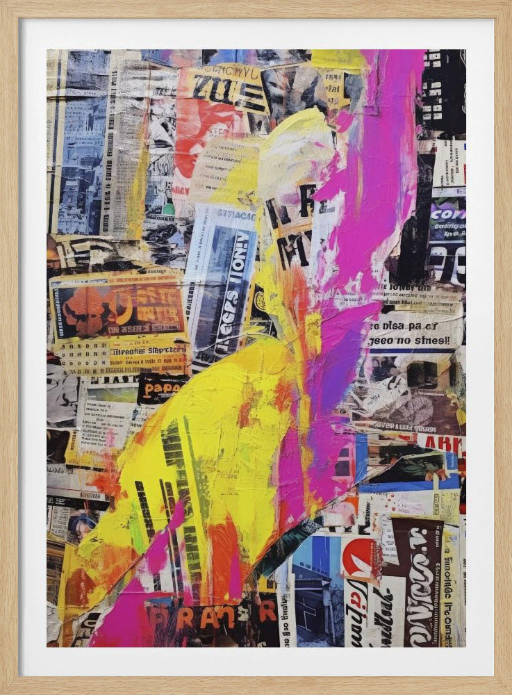 Vivid Urban Layers | Poster