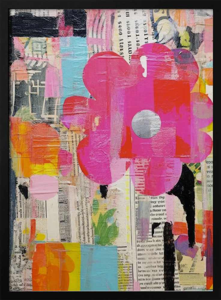 Vibrant Collage Dream | Poster