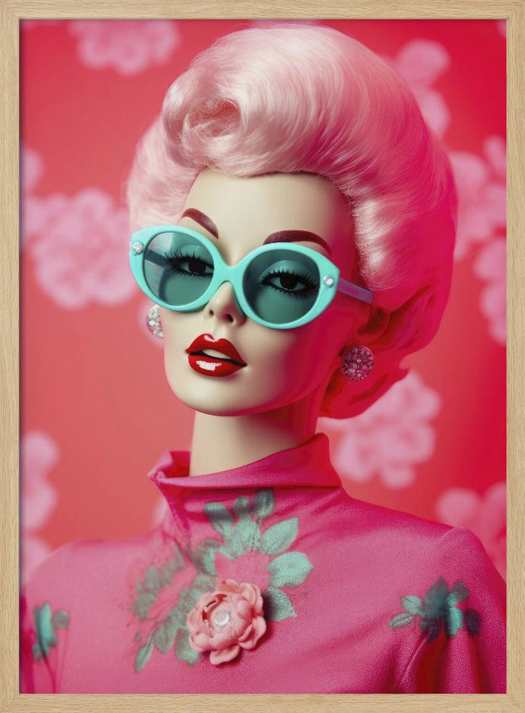 Retro Glamour Icoon | Poster