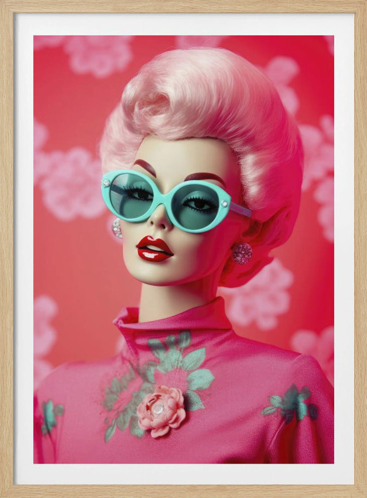 Retro Glamour Icoon | Poster