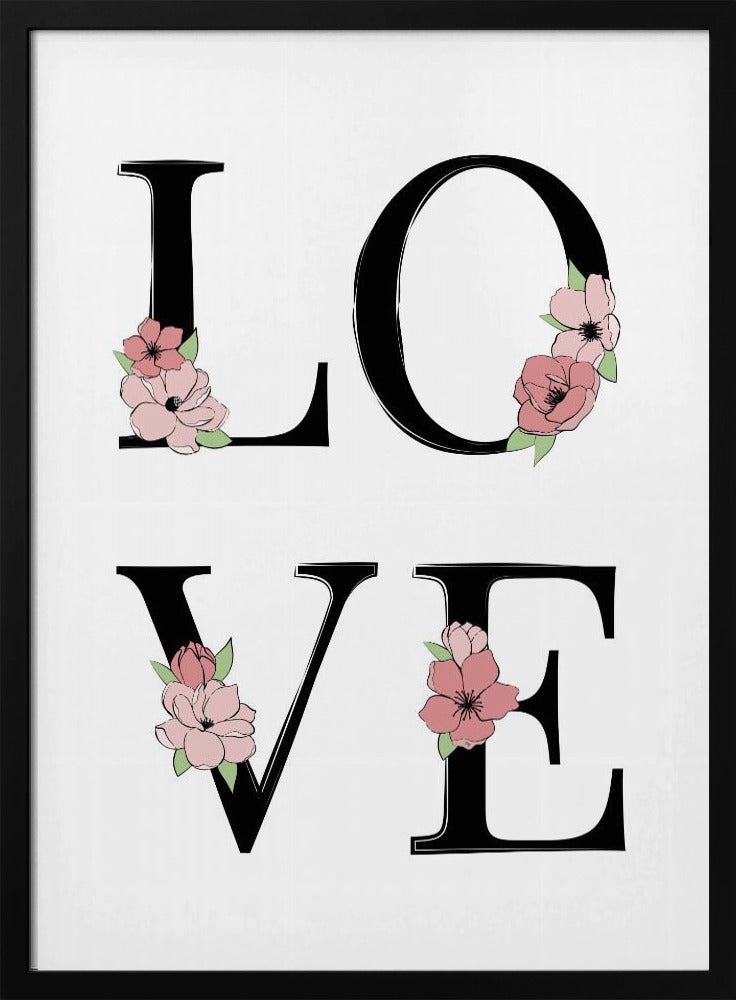 Bloemenliefde Bloei | Poster