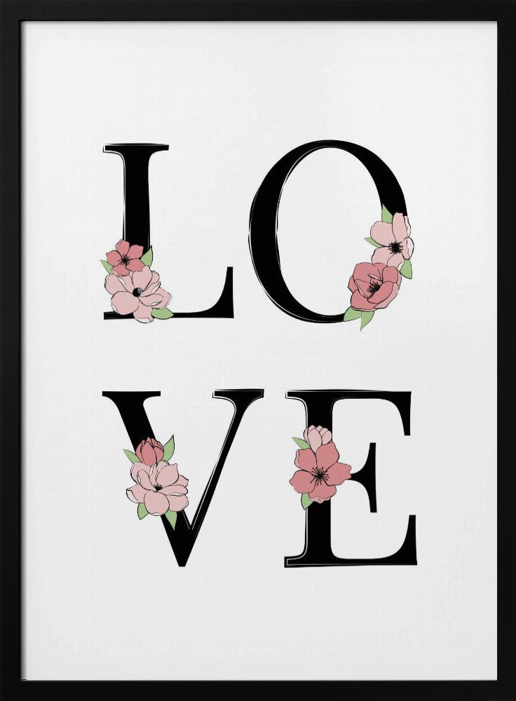 Bloemenliefde Bloei | Poster