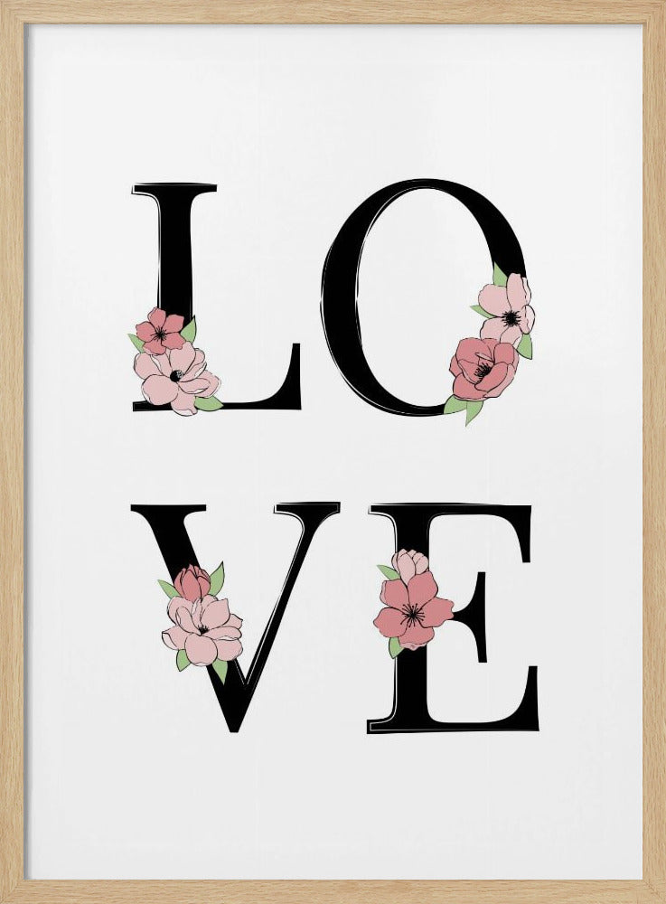 Bloemenliefde Bloei | Poster