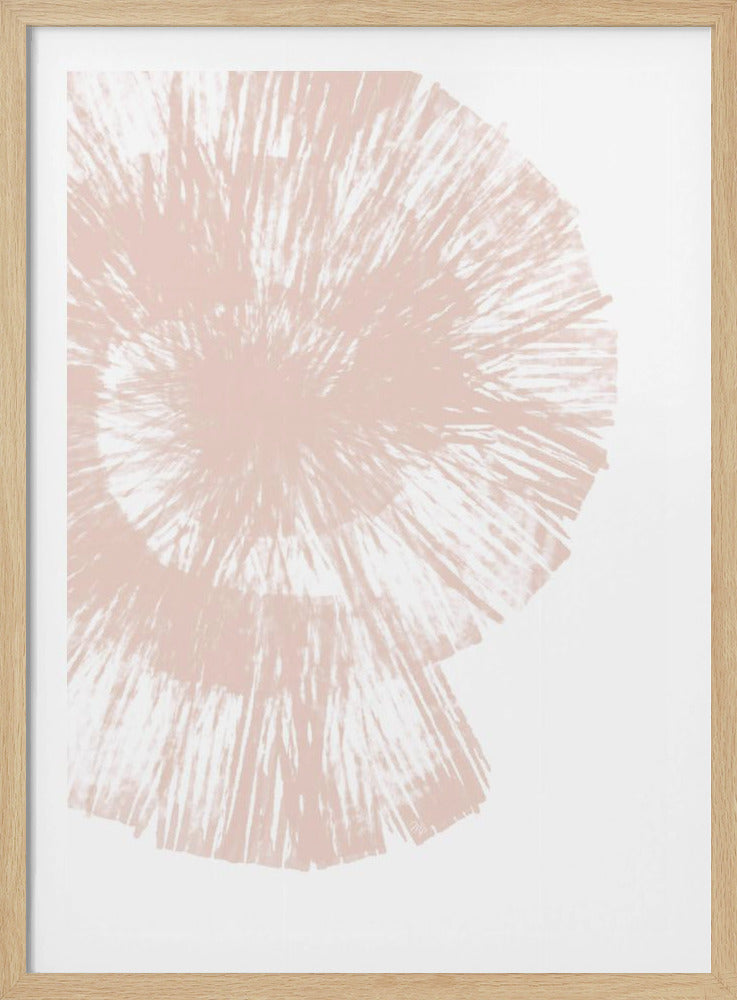 Stralende spiraaluitbarsting | Poster