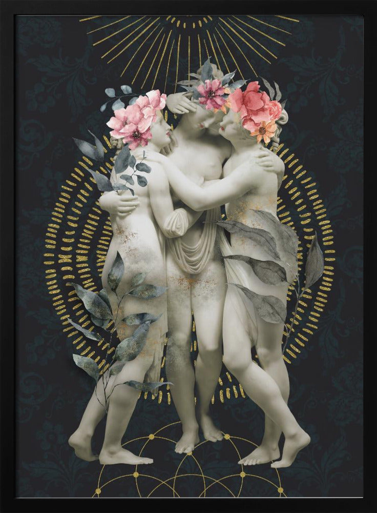 Eerbetoon aan de delicate kracht van vrouwen IV | Poster