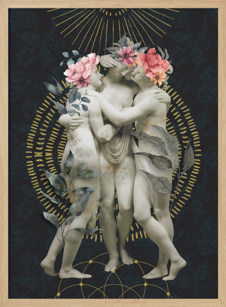 Eerbetoon aan de delicate kracht van vrouwen IV | Poster