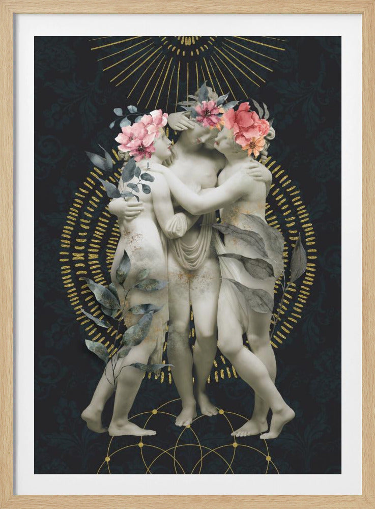 Eerbetoon aan de delicate kracht van vrouwen IV | Poster