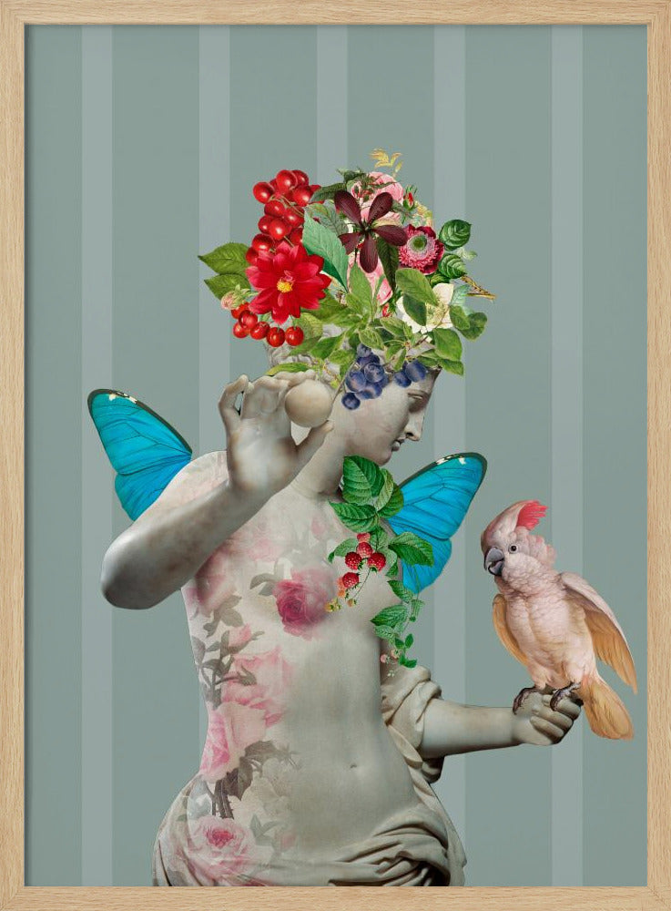 Eerbetoon aan de delicate kracht van vrouwen VII | Poster