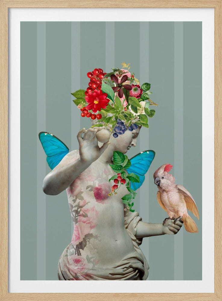 Eerbetoon aan de delicate kracht van vrouwen VII | Poster