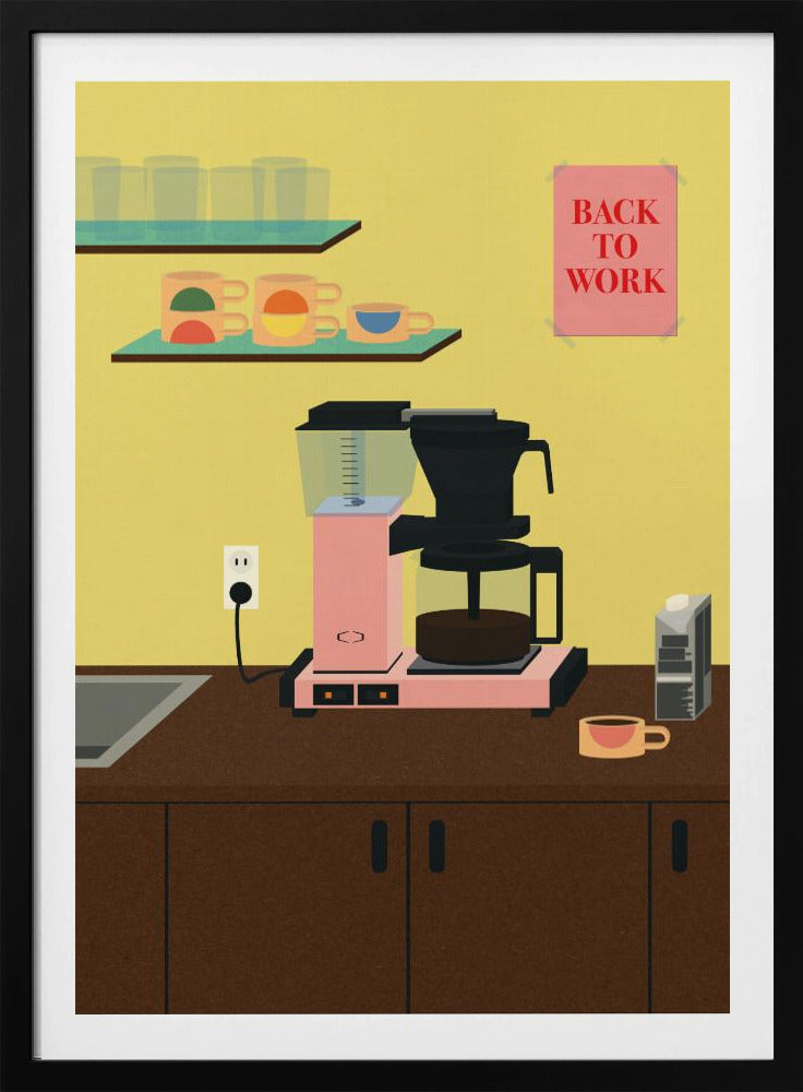 Terug aan het werk | Poster