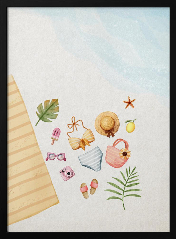 Coole zomerbadkleding | Poster