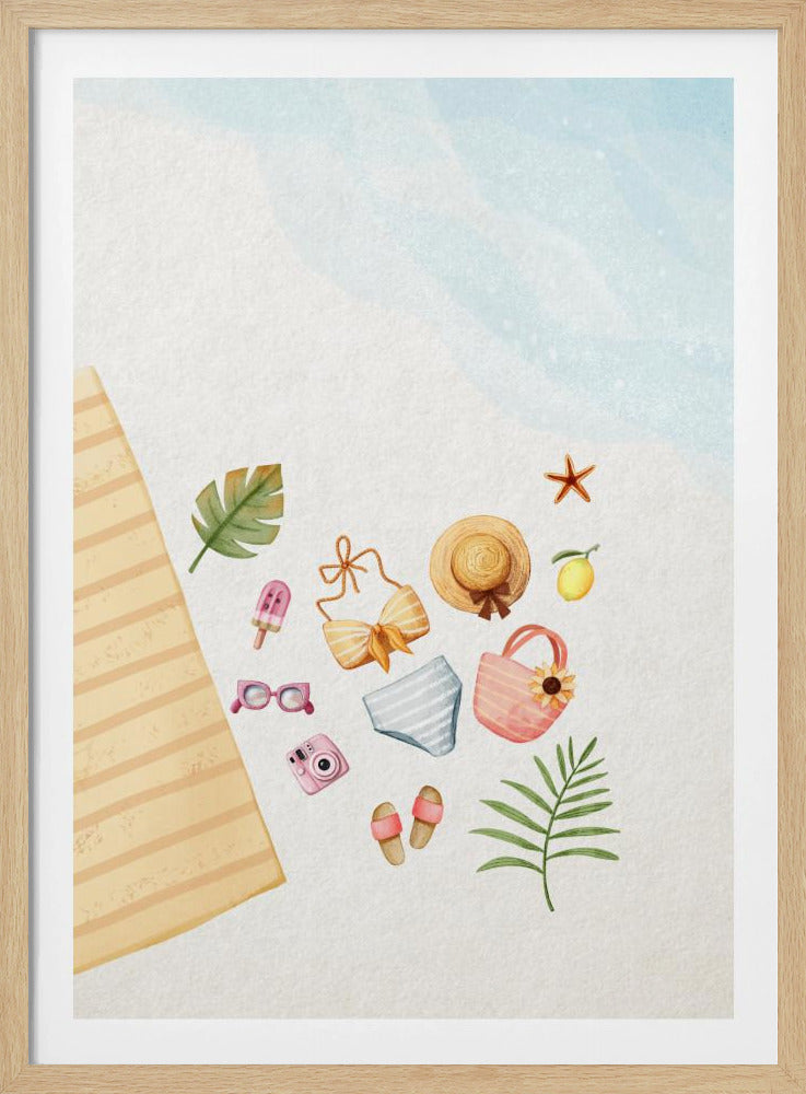 Coole zomerbadkleding | Poster