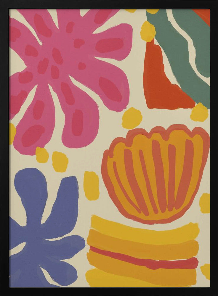 Levendige Flora Dans | Poster