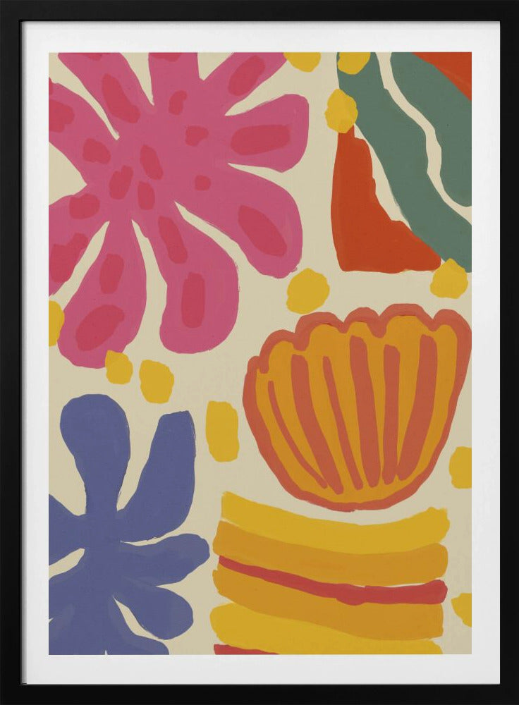 Levendige Flora Dans | Poster