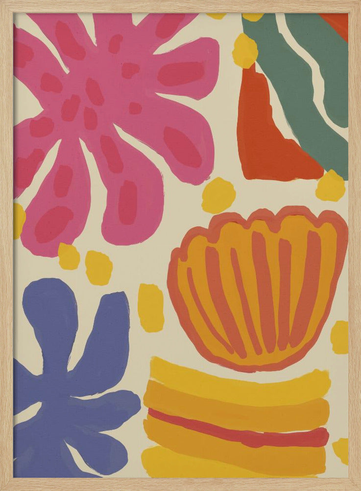 Levendige Flora Dans | Poster