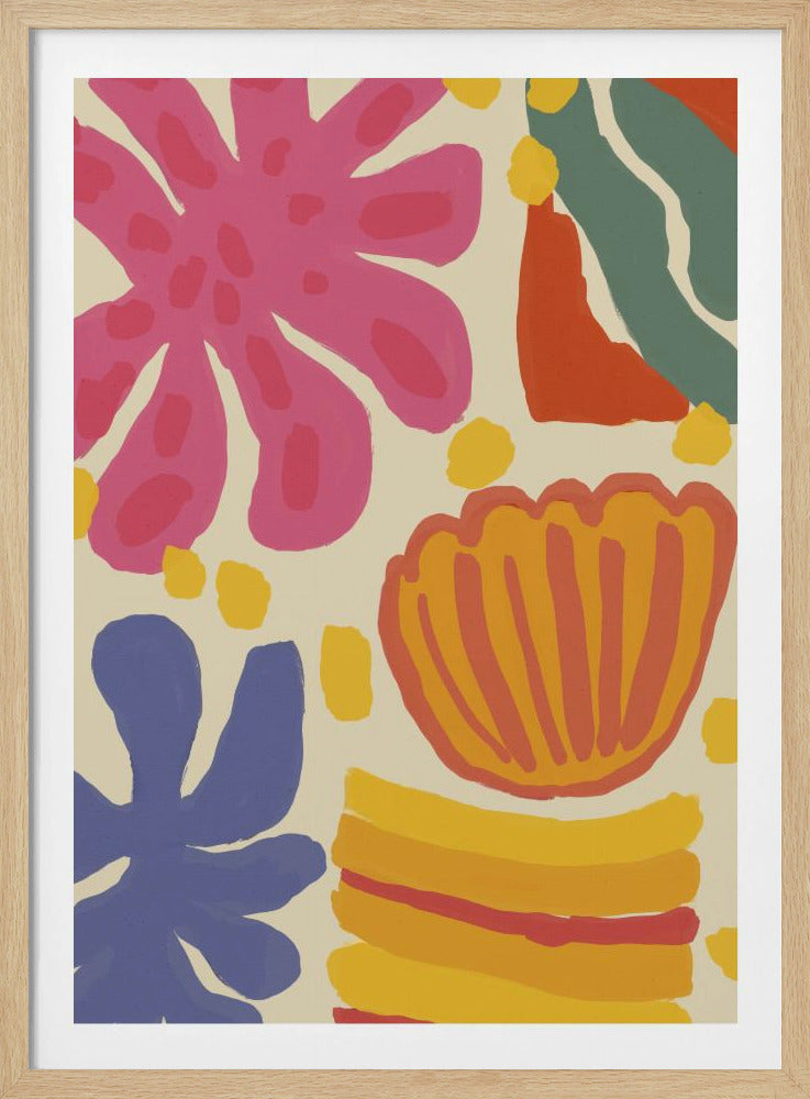 Levendige Flora Dans | Poster