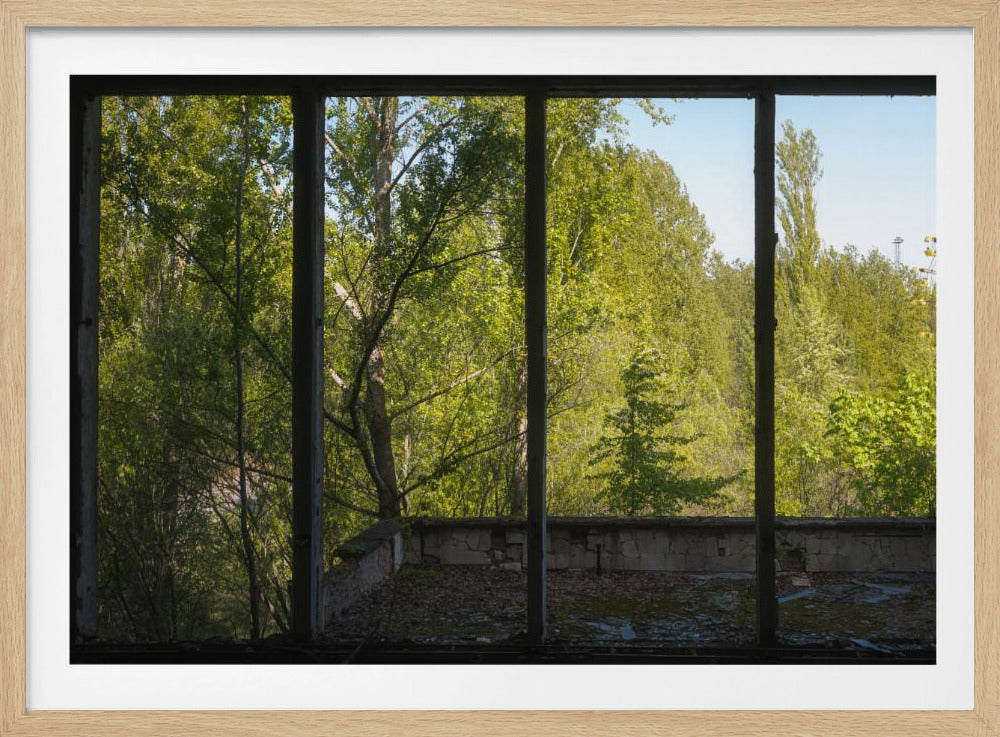 Reuzenrad in Pripjat Tsjernobyl | Poster