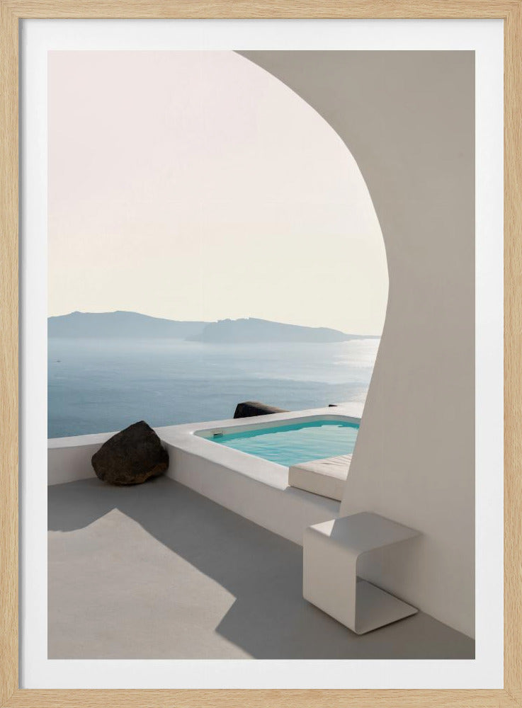 Aenaon Zeezicht Villa | Poster